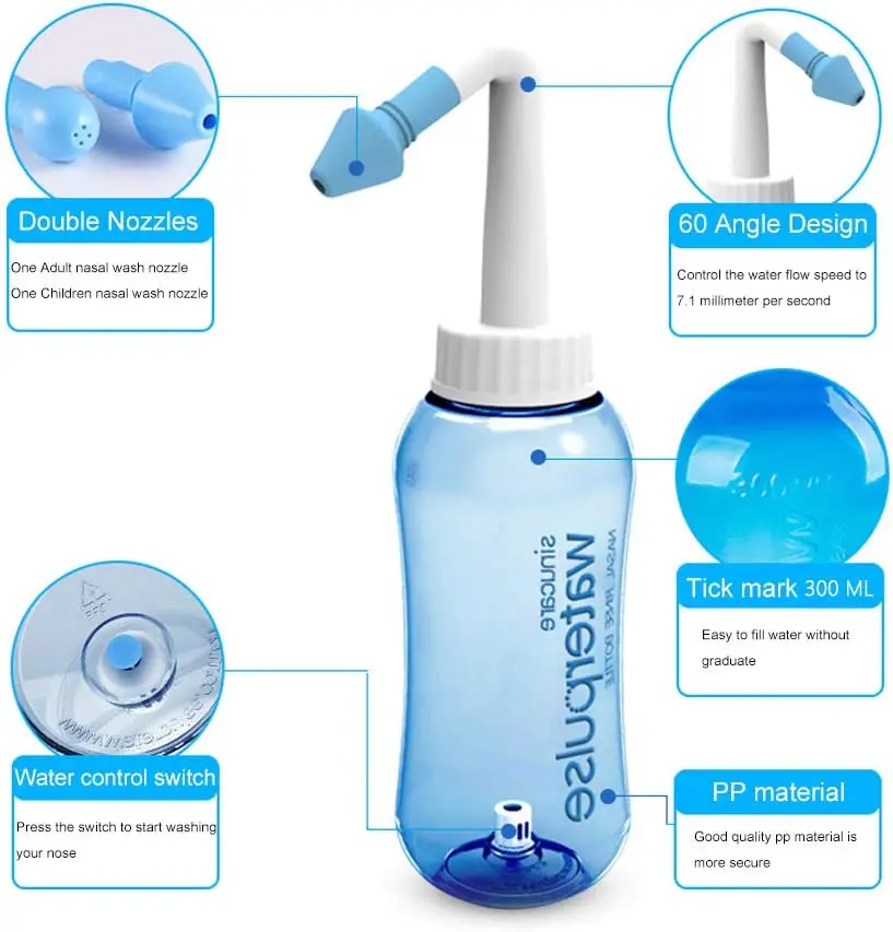 300ml/500ml Yenidoğan Çocuklar - Neti Pot Nasal Rinse incelemesi ve fiyatı