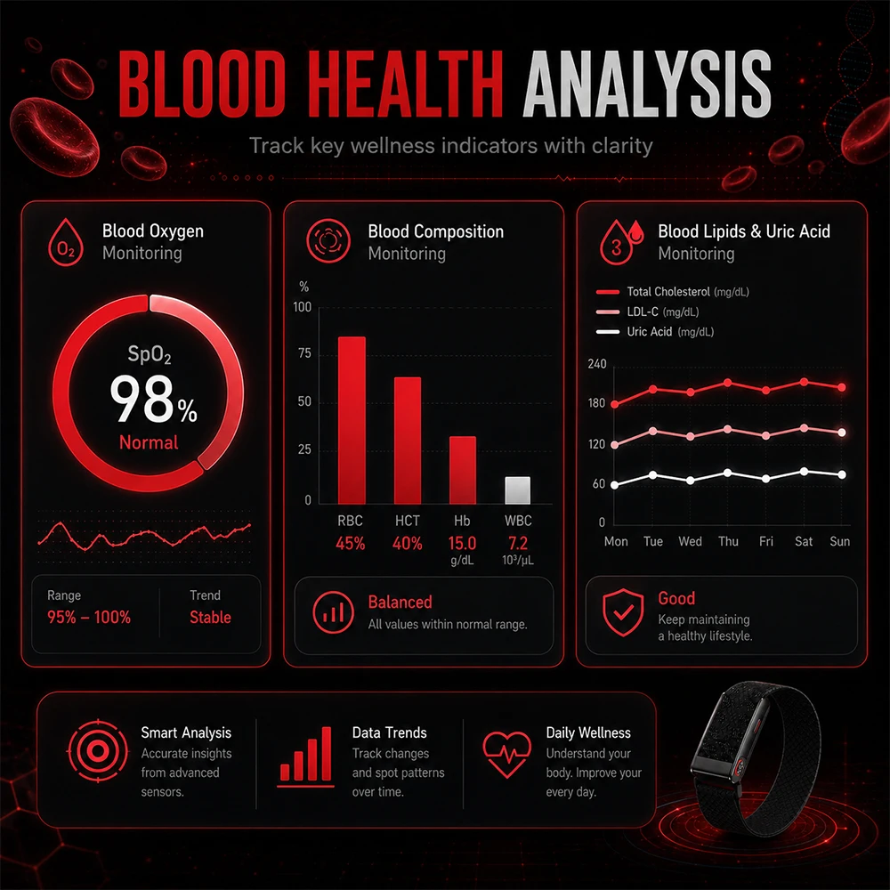 Akıllı Sağlık Bilekliği EKG HR - Health Wellness Bracelet incelemesi ve fiyatı